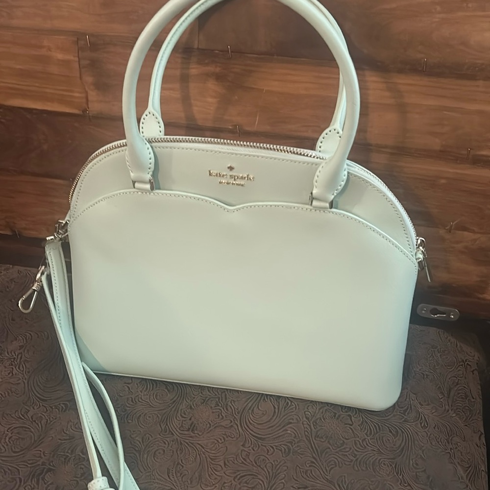 Kate Spade New York Bag | New Condition | Medium Dome Satchel in mint green